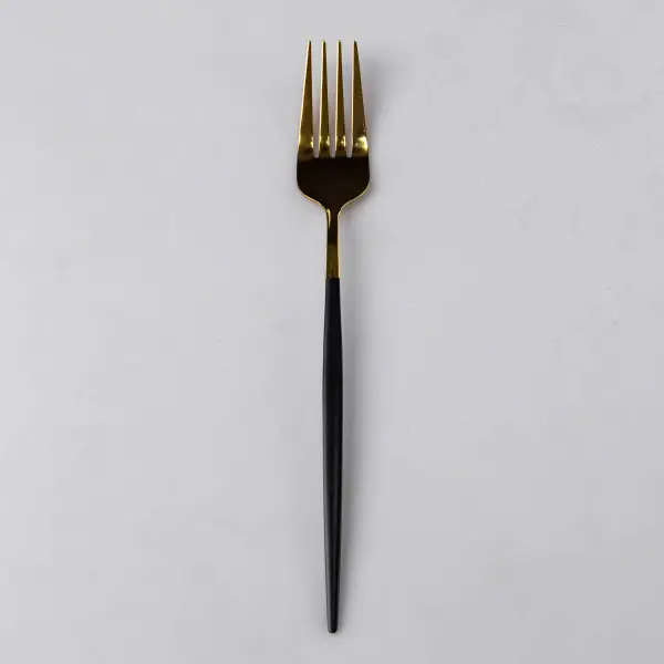 Набір столових виделок 6 штук із нержавіючої сталі 21.5 см вилки кухонні столові прилади HP-16978-19 (HP-16978-19) - изображение 3