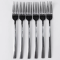Набір столових виделок 6 штук з нержавіючої сталі 21.5 см вилки кухонні столові прилади HP-16978-17 (HP-16978-17)