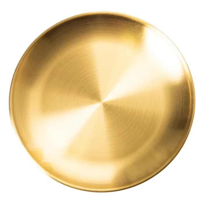 Набір туристичного посуду на 4 персони посуд для походу, пікніка 24 предмети в чохлі з нержавійки Золото (HP-20-69) - изображение 6