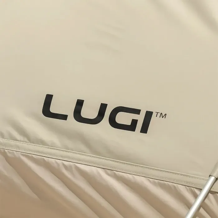 Надувний 3-місний намет 230×230×150 (см) для туризму та риболовлі намет з надувним каркасом Бежевий LU-021 (LU-021) - изображение 5