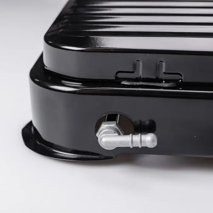 Настольная газовая плита на 2 конфорки 4.4 кВт мини газовая плита для баллонного газа Черная Sokany (SK-6002B) - изображение 8