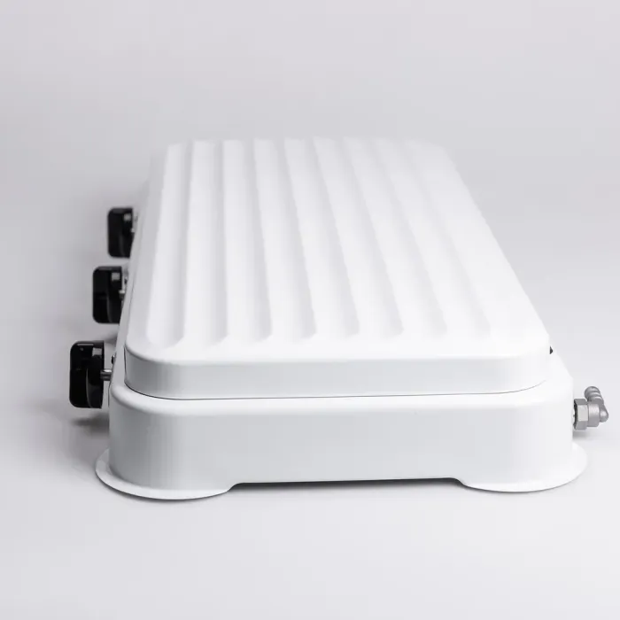 Настольная газовая плита на 3 конфорки 5.5 кВт мини газовая плита для баллонного газа Белая Sokany (SK-6003W) - изображение 5