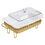 Настільна мармітниця порцелянова 36×21×15 (см) на підставці 1.5 (л) HP-26-6 (HP-26-6)