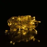 Новорічна гірлянда кімнатна нитка 10 м 120 LED чорний провід Жовтий W120LED10MBY (W120LED10MBY)