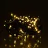 Новорічна гірлянда кімнатна нитка 14 м 160 LED чорний провід Жовтий W160LED16MBY (W160LED16MBY)