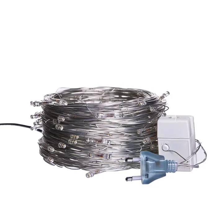 Новорічна гірлянда кімнатна нитка 22 м 220 LED білий провід Жовтий W220LED22MWY (W220LED22MWY) - изображение 5