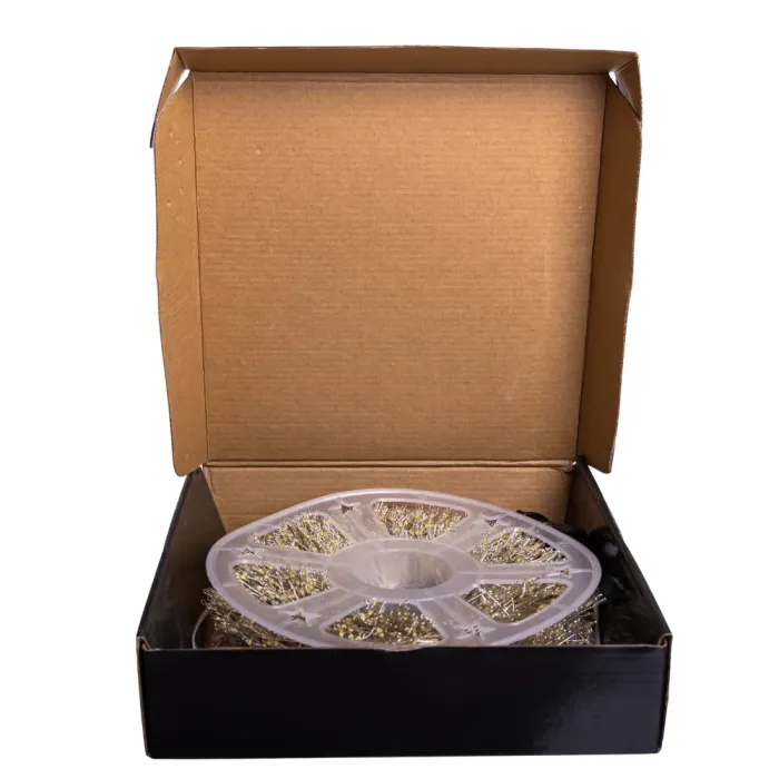 Новорічна гірлянда Хвойна лапа 100 м 3000 LED білий провід Біле сяйво D3000L100MWW (D3000L100MWW) - изображение 4