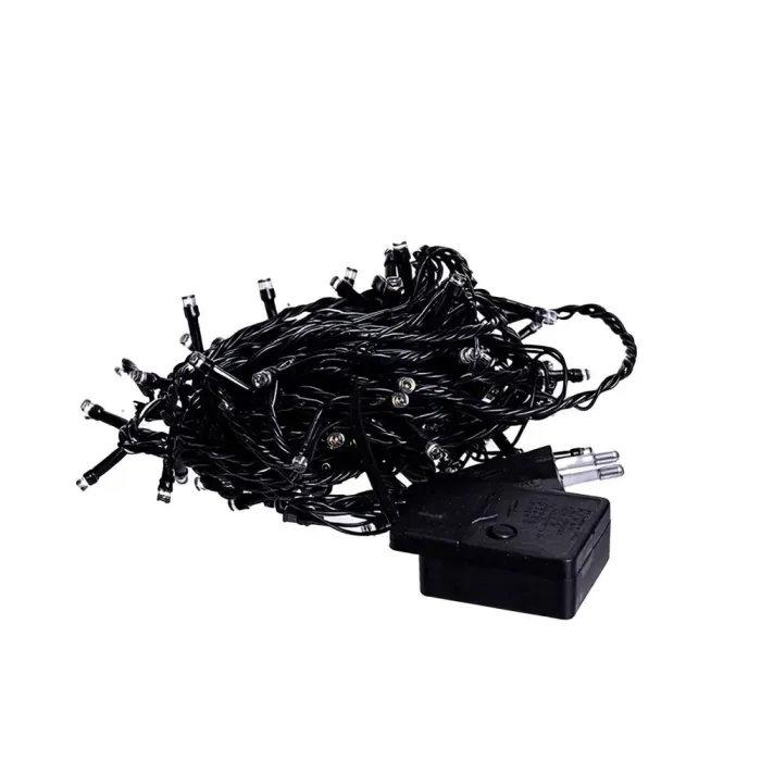 Новорічна гірлянда штора 3х2 м 144 LED кімнатна білий провід Жовтий ZWM32144LEDY (ZWM32144LEDY) - зображення 3