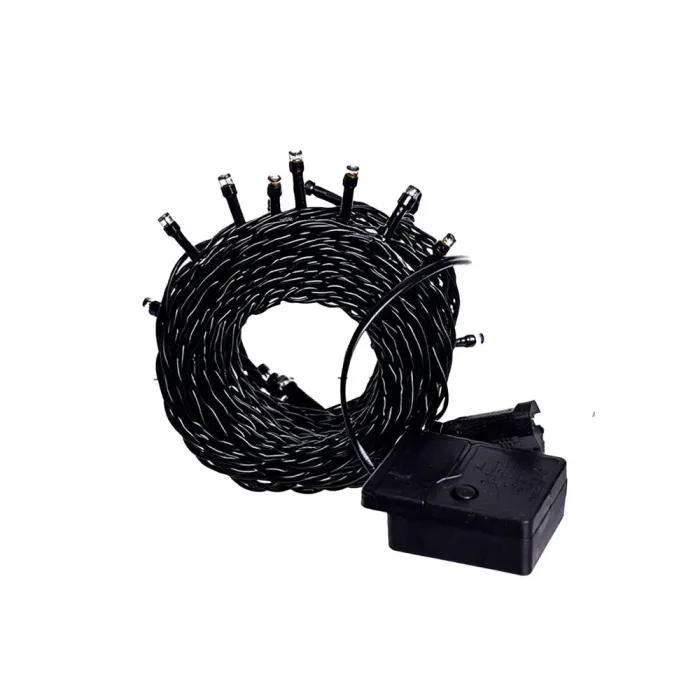 Новорічна гірлянда штора 3х2 м 144 LED кімнатна білий провід Жовтий ZWM32144LEDY (ZWM32144LEDY) - зображення 4