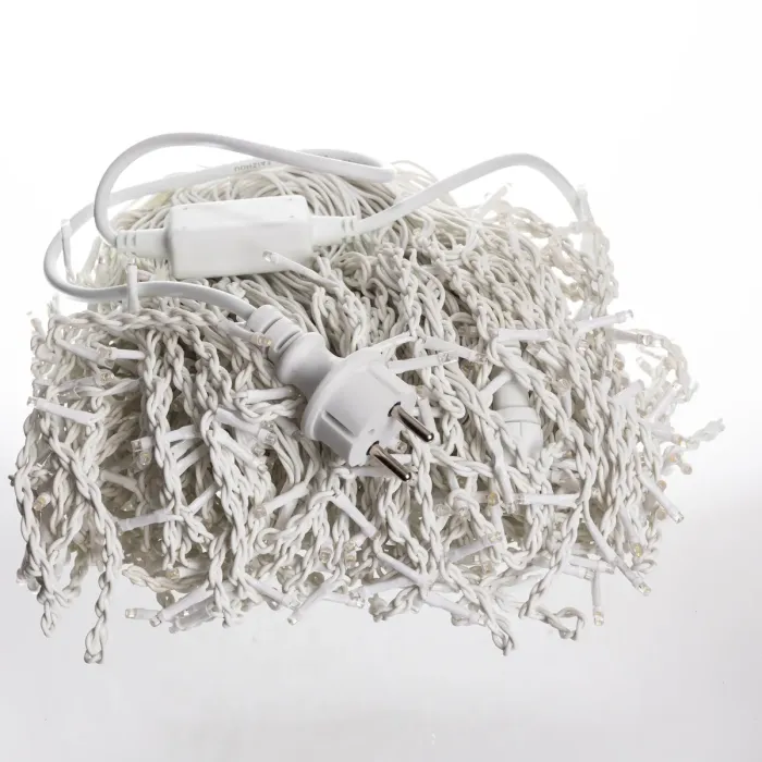 Вулична гірлянда Бахрома 36 м 600 LED білий провід Жовте сяйво36MWY (36MWY) - зображення 4