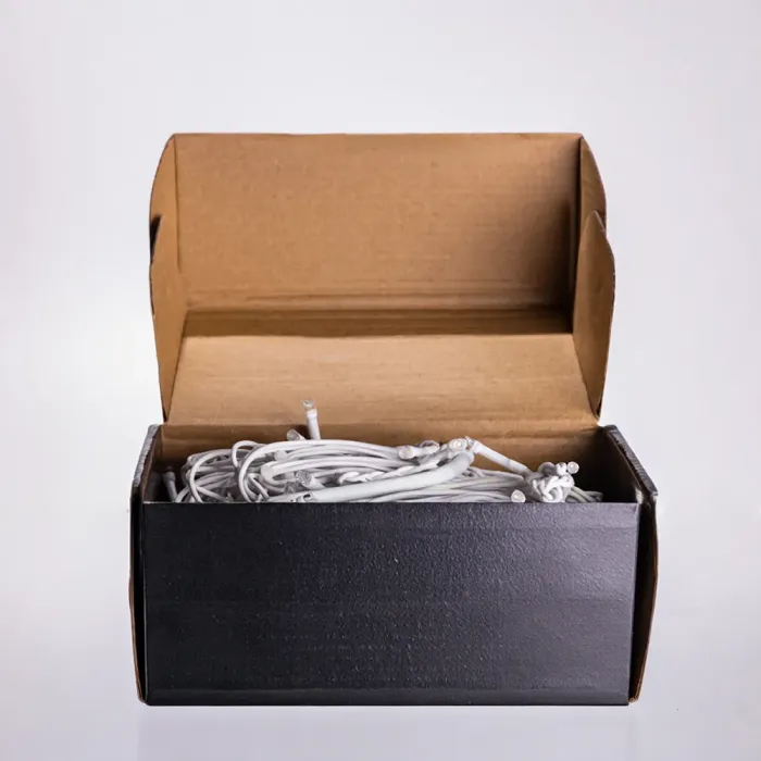 Новорічна гірлянда вулична Бахрома 6 м 105 LED білий провід Жовтий 6МWY (6МWY) - изображение 4