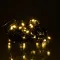 Новорічна кімнатна гірлянда нитка 6 м 50 LED чорний провід Жовтий W50LED6MBY (W50LED6MBY)