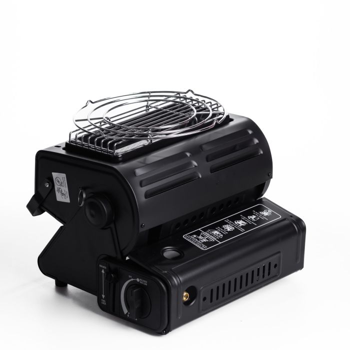 Обігрівач-плита туристична газова HP-DS3-8 1300 Вт чорна газова плита настільна (HP-DS3-8) - зображення 2