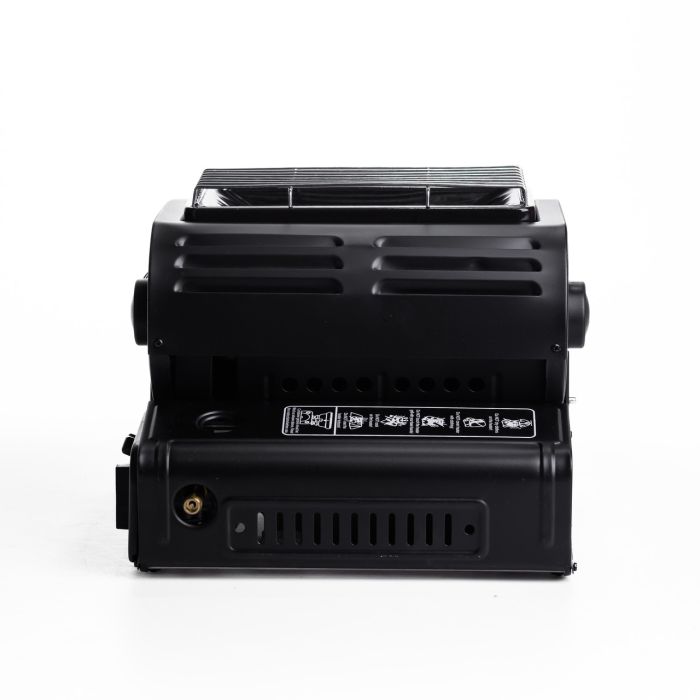 Обігрівач-плита туристична газова HP-DS3-8 1300 Вт чорна газова плита настільна (HP-DS3-8) - зображення 3