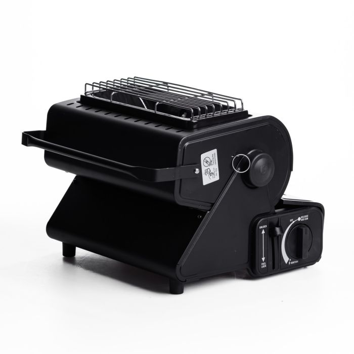 Обігрівач-плита туристична газова HP-DS3-8 1300 Вт чорна газова плита настільна (HP-DS3-8) - зображення 4