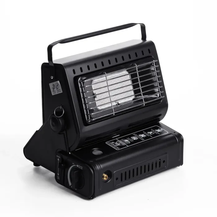 Обігрівач-плита туристична газова HP-DS3-8 1300 Вт чорна газова плита настільна (HP-DS3-8) - зображення 6