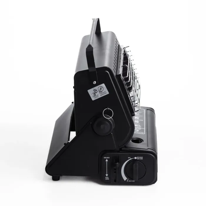 Обігрівач-плита туристична газова HP-DS3-8 1300 Вт чорна газова плита настільна (HP-DS3-8) - зображення 7