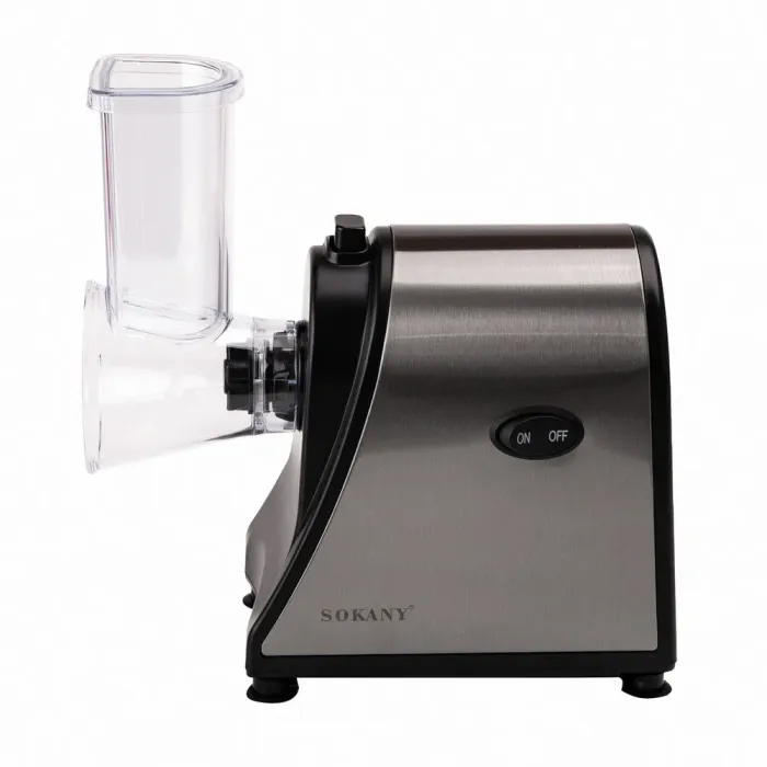 Овощерезка 6 в 1 5 насадок Электрическая скибороза 1000 Вт Sokany (SK-1178) - изображение 3