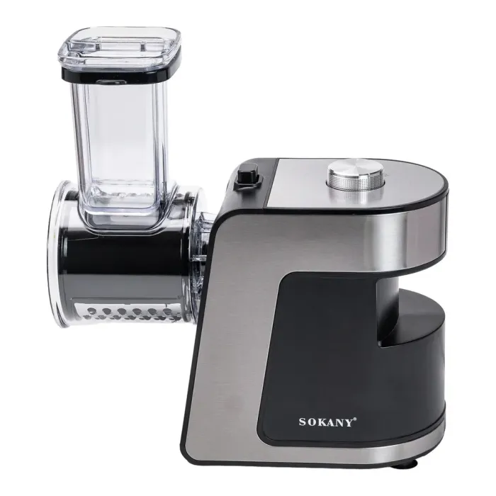 Овочерізка Sokany електрична 5 в 1 багатофункціональна універсальна електроовочерізка з насадками (SK-1180) - изображение 3