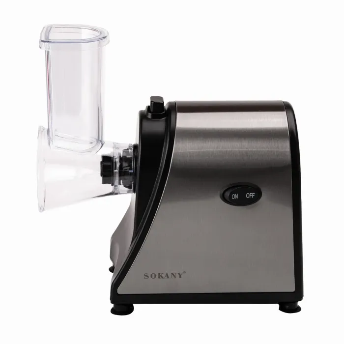 Овочерізка Sokany Lugi електрична 1000 Вт 6 в 1 з 5 насадками багатофункціональна SK-1178 (SK-1178) - зображення 3