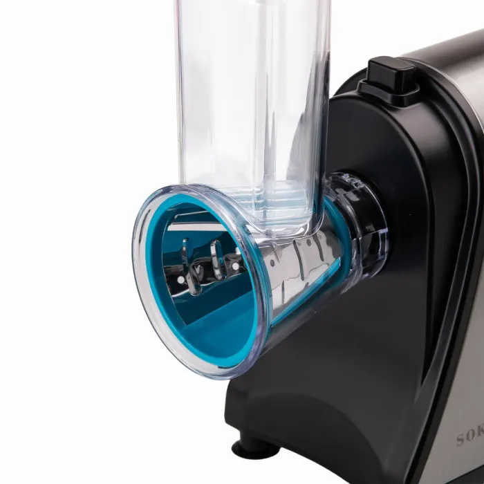 Овочерізка Sokany Lugi електрична 1000 Вт 6 в 1 з 5 насадками багатофункціональна SK-1178 (SK-1178) - зображення 7