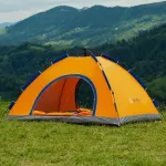 Намет автоматичний одномісний туристичний для риболовлі для полювання для кемпінгу водонепроникний (LU016)