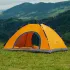 Палатка автоматическая одноместная туристическая для рыбалки для охоты для кемпинга водонепроницаемая (LU016)