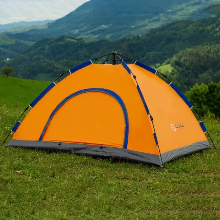 Намет автоматичний одномісний туристичний для риболовлі для полювання для кемпінгу водонепроникний (LU016) - зображення 2