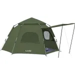 Намет автоматичний тримісний 240×210×130 (см) кемпінговий туристичний LU-020 Хакі (LU-020)