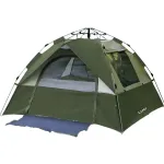 Намет автоматичний тримісний 2*2 (м) кемпінговий туристичний LU-0016GR Хакі (LU-0016GR)