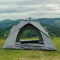 Намет для кемпінгу автоматичний 2 місний туристичний для риболовлі з москітною сіткою тримісний (LU002G)