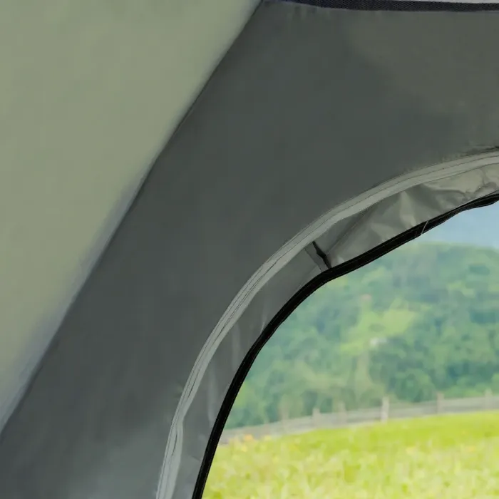 Намет для кемпінгу автоматичний 2 місний туристичний для риболовлі з москітною сіткою тримісний (LU002G) - зображення 4