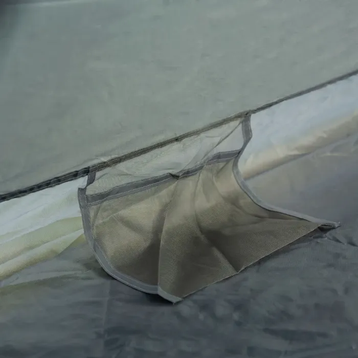 Намет для кемпінгу автоматичний 2 місний туристичний для риболовлі з москітною сіткою тримісний (LU002G) - зображення 6