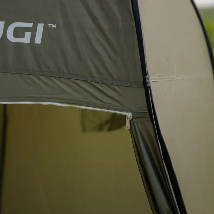 Намет душ-туалет для кемпінгу автомат 120×120×190 (см) тент для душу та туалету туристичний LU-015DGR Хакі (LU-015DGR) - зображення 5