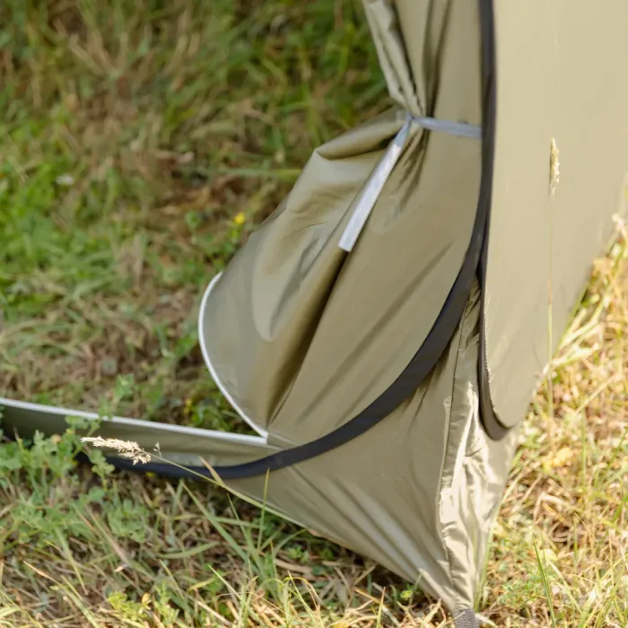 Намет душ-туалет для кемпінгу автомат 120×120×190 (см) тент для душу та туалету туристичний LU-015DGR Хакі (LU-015DGR) - зображення 8