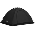 Намет двомісний 200×150×120 см кемпінговий туристичний для риболовлі LU-025B Чорний (LU-025B)