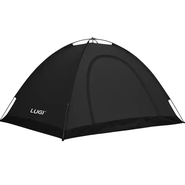 Намет двомісний 200×150×120 см кемпінговий туристичний для риболовлі LU-025B Чорний (LU-025B) - изображение 1
