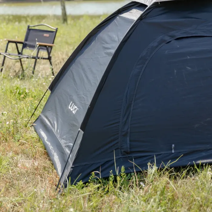 Намет двомісний 200×150×120 см кемпінговий туристичний для риболовлі LU-025B Чорний (LU-025B) - изображение 7