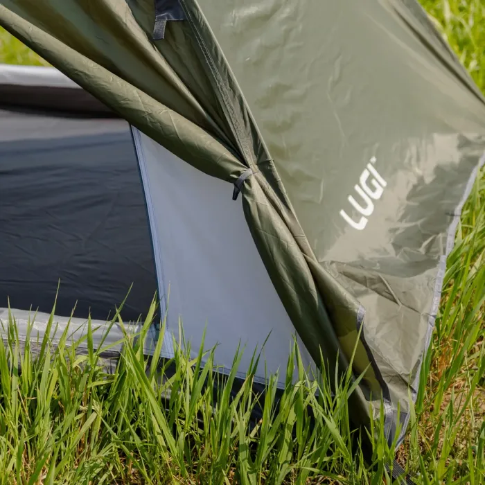 Намет двомісний 210×160×120 (см) кемпінговий туристичний LU-017 Хакі (LU-017) - зображення 9