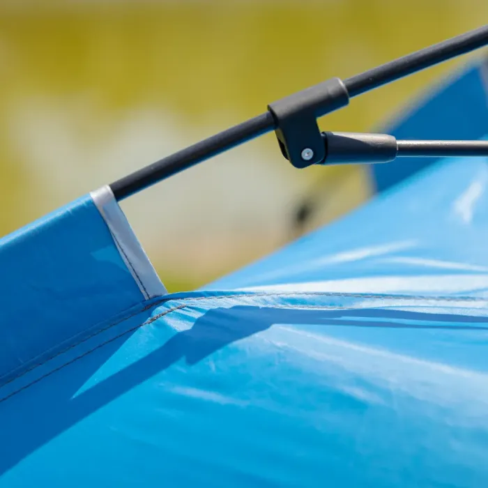 Намет кемпінговий 2 на 2 метри автоматичний для риболовлі походу туристичний LU-019BL Блакитний (LU-019BL) - изображение 9