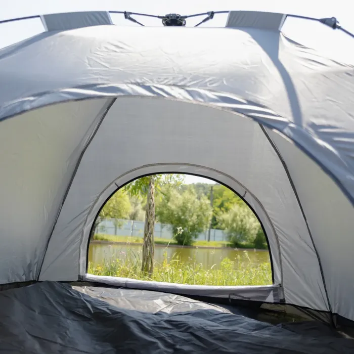 Намет кемпінговий 2 на 2 метри автоматичний для риболовлі походу туристичний LU-019G Сірий (LU-019G) - изображение 5