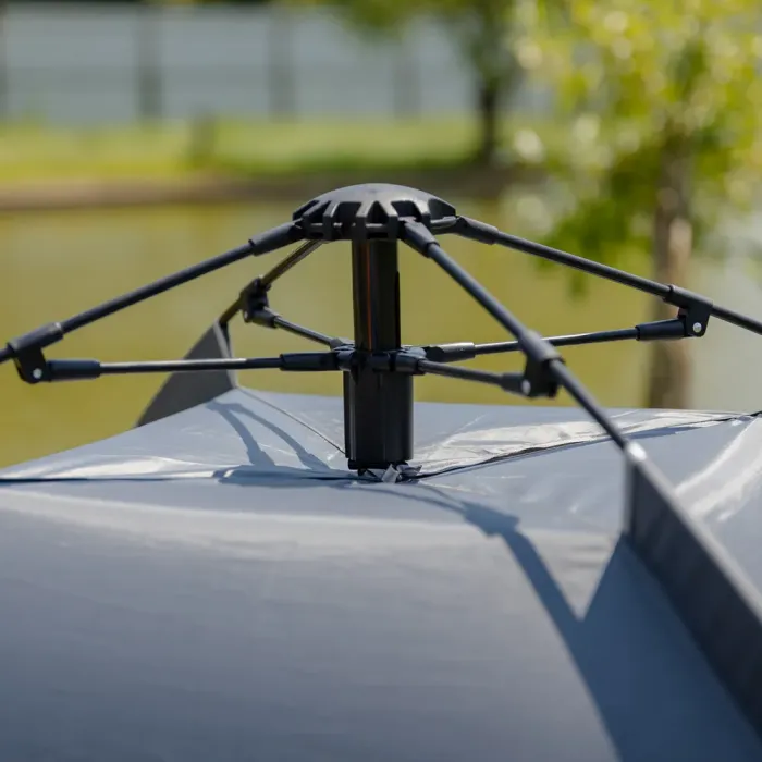 Намет кемпінговий 2 на 2 метри автоматичний для риболовлі походу туристичний LU-019G Сірий (LU-019G) - изображение 8