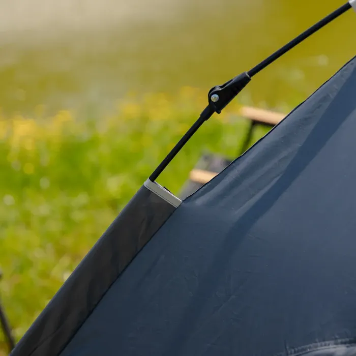 Намет кемпінговий 2 на 2 метри автоматичний для риболовлі походу туристичний LU-019G Сірий (LU-019G) - изображение 10