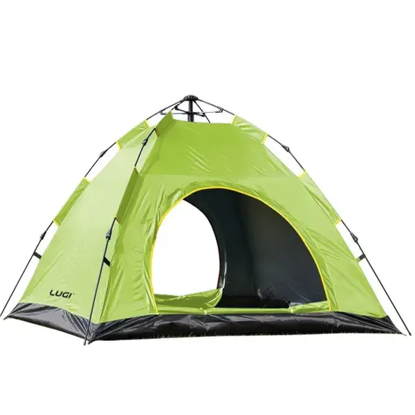 Намет кемпінговий 2 на 2 метри автоматичний для риболовлі походу туристичний LU-019M Салатовий (LU-019M) - изображение 1