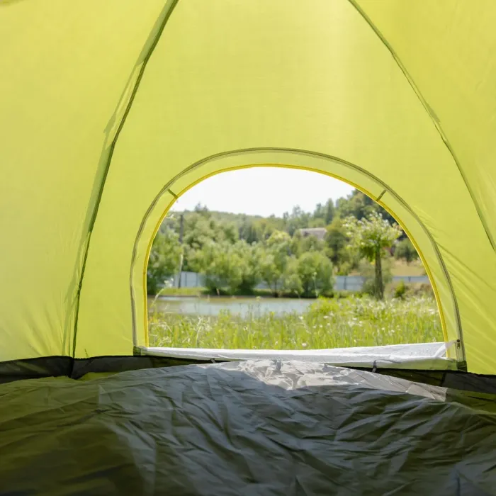 Намет кемпінговий 2 на 2 метри автоматичний для риболовлі походу туристичний LU-019M Салатовий (LU-019M) - изображение 5