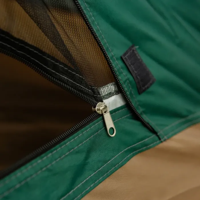 Намет кемпінговий 2х місний з тентом автоматичний для туризму для риболовлі для походу для пляжу літній (LU005GR) - зображення 9