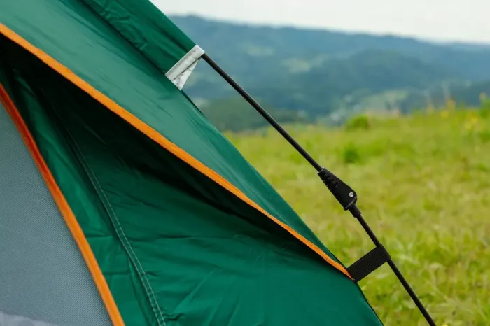 Намет кемпінговий автоматичний 2 місний туристичний для риболовлі з москітною сіткою легка літня (LU002GR) - зображення 5