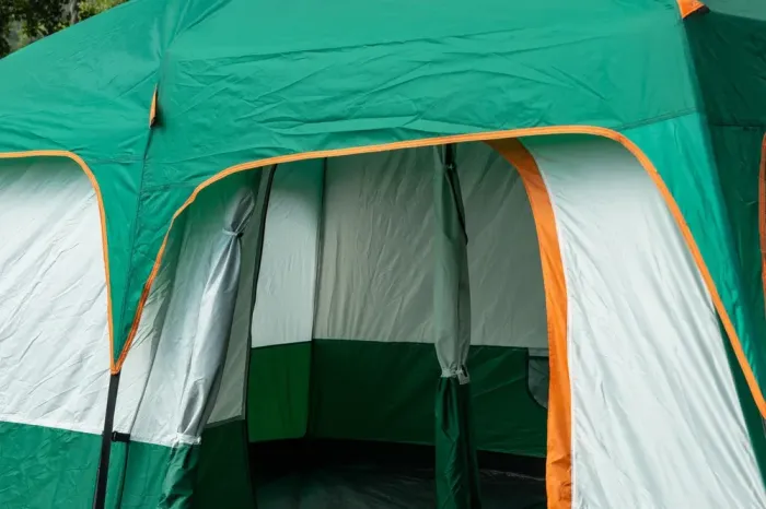 Намет кемпінговий чотиримісний з тентом для туризму для риболовлі великий туристичний високий (LU006) - зображення 6