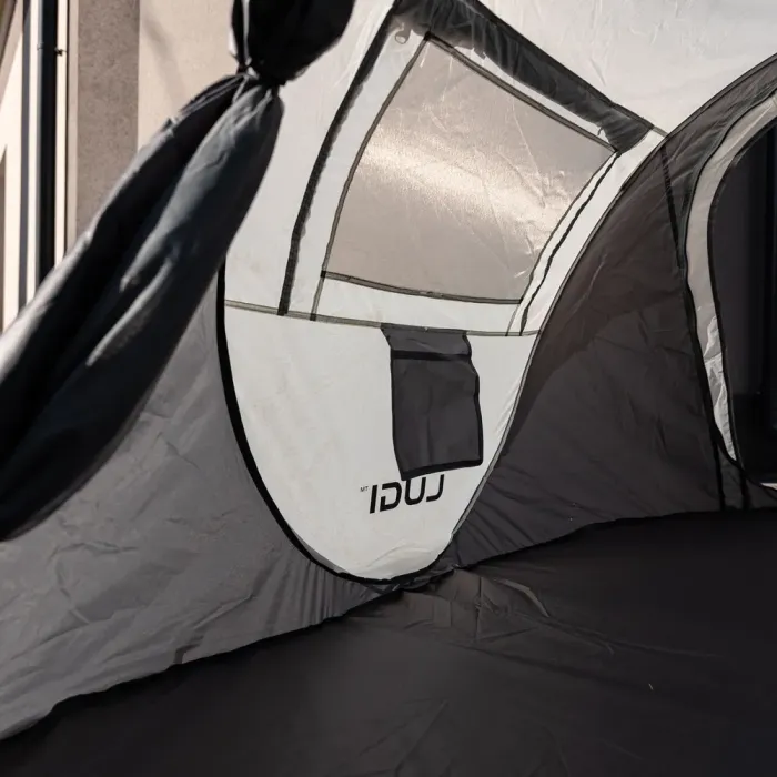 Намет туристичний 245×145×100 (см) кемпінговий для риболовлі 2 х місний Сірий LU-030BE (LU-030BE) - изображение 6