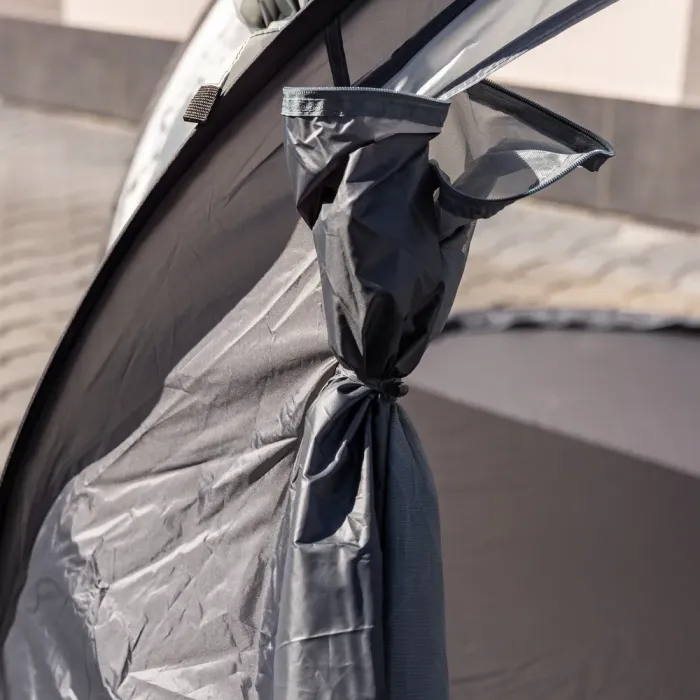 Намет туристичний 245×145×100 (см) кемпінговий для риболовлі 2 х місний Сірий LU-030BE (LU-030BE) - изображение 8